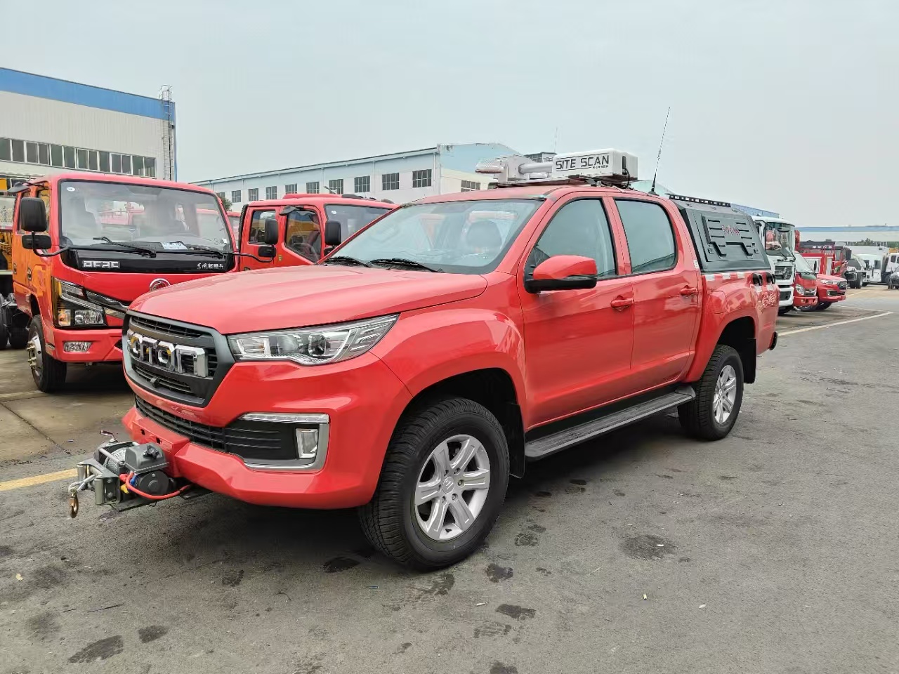 福田皮卡指挥车