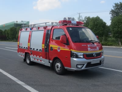 东风途逸0.8吨水雾消防车